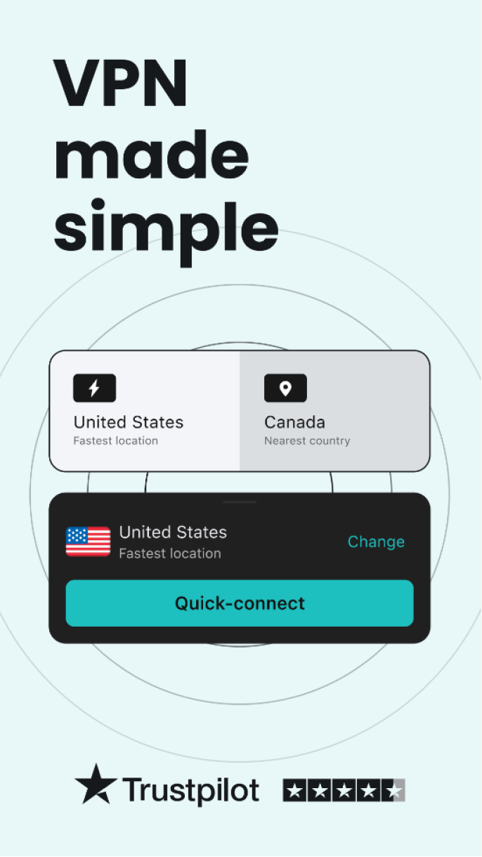 VPN made simple ASO creative